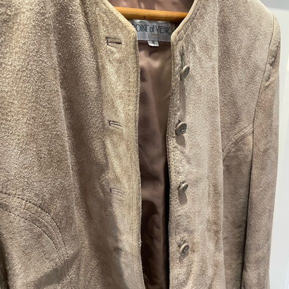 Vintage Suede Jacket size 8 - Picture 3 of 3